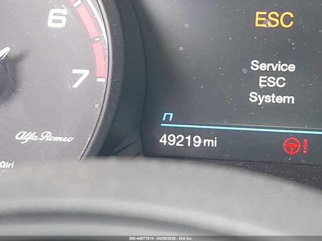2022 Alfa Romeo Stelvio Veloce Ti Awd მანქანა იყიდება აუქციონზე, vin: ZASPAKBN6N7D38637, აუქციონის ნომერი: 44877514