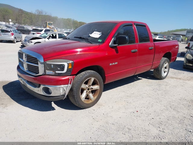 Продажа на аукционе авто 2008 Dodge Ram 1500 Slt, vin: 1D7HA18N48S567369, номер лота: 44877536