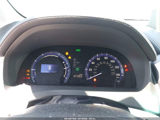 44877646 :رقم المزاد ، JTHBB1BA5A2010719 vin ، 2010 Lexus Hs 250h Premium مزاد بيع