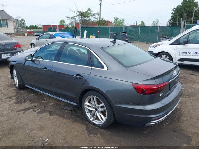 Aukcja sprzedaży 2022 Audi A4 Premium Plus 45 Tfsi S Line Quattro S Tronic, vin: WAUEAAF44NN007446, numer aukcji: 44877718