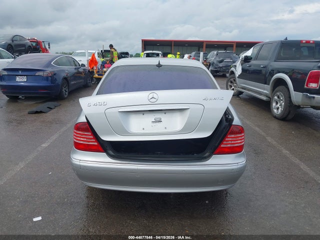 Продажа на аукционе авто 2004 Mercedes-benz S 430 4matic, vin: WDBNG83J54A425572, номер лота: 44877846
