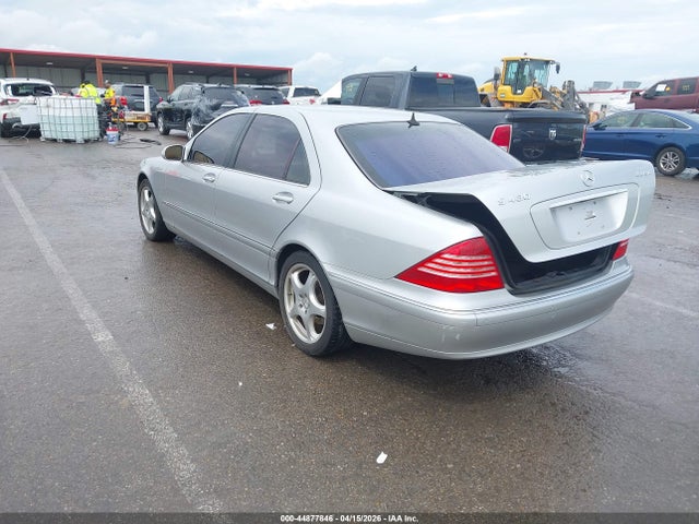 Продажа на аукционе авто 2004 Mercedes-benz S 430 4matic, vin: WDBNG83J54A425572, номер лота: 44877846