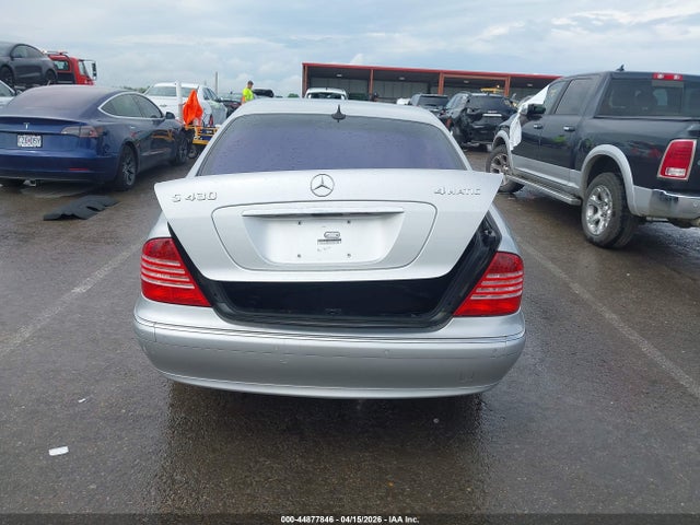 Продажа на аукционе авто 2004 Mercedes-benz S 430 4matic, vin: WDBNG83J54A425572, номер лота: 44877846