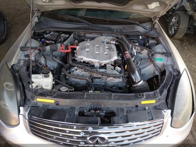 2004 Infiniti G35 მანქანა იყიდება აუქციონზე, vin: JNKCV54E34M306477, აუქციონის ნომერი: 44877850