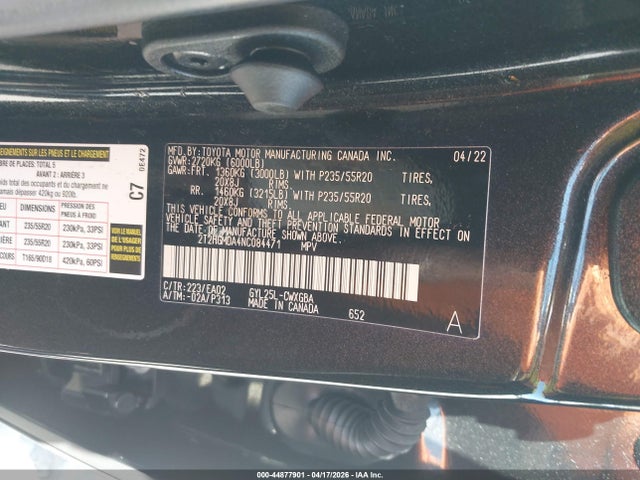 2022 Lexus Rx 450h მანქანა იყიდება აუქციონზე, vin: 2T2HGMDA4NC084471, აუქციონის ნომერი: 44877901