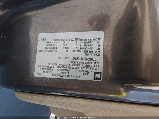 2008 Chevrolet Silverado 2500hd Lt1 მანქანა იყიდება აუქციონზე, vin: 1GCHK29678E159872, აუქციონის ნომერი: 44877963