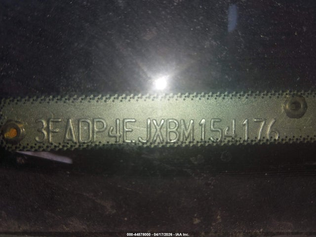 Продажа на аукционе авто 2011 Ford Fiesta Se, vin: 3FADP4EJXBM154176, номер лота: 44878000