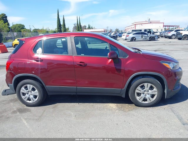 Aukcja sprzedaży 2017 Chevrolet Trax Ls, vin: 3GNCJKSB3HL148587, numer aukcji: 44878055