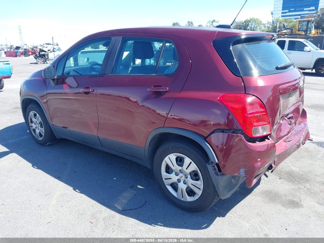 Aukcja sprzedaży 2017 Chevrolet Trax Ls, vin: 3GNCJKSB3HL148587, numer aukcji: 44878055