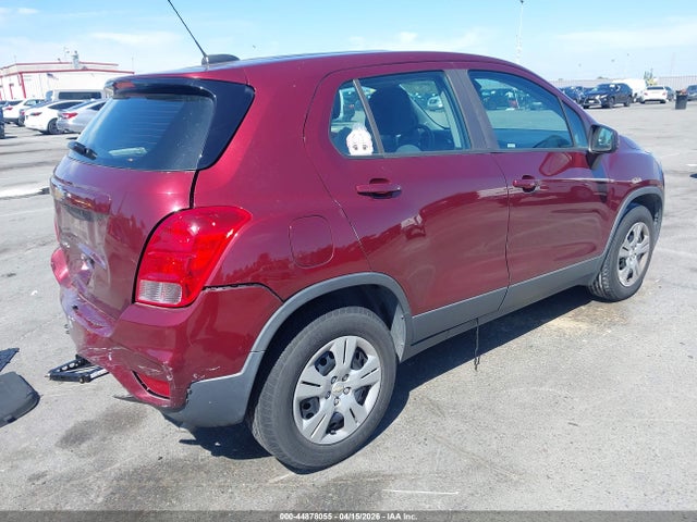 Aukcja sprzedaży 2017 Chevrolet Trax Ls, vin: 3GNCJKSB3HL148587, numer aukcji: 44878055