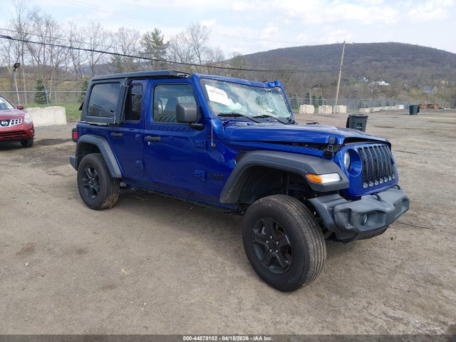44878102 :رقم المزاد ، 1C4HJXDGXJW279603 vin ، 2018 Jeep Wrangler Unlimited Sport S 4x4 مزاد بيع