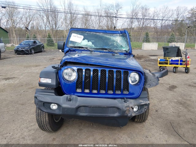 2018 Jeep Wrangler Unlimited Sport S 4x4 მანქანა იყიდება აუქციონზე, vin: 1C4HJXDGXJW279603, აუქციონის ნომერი: 44878102