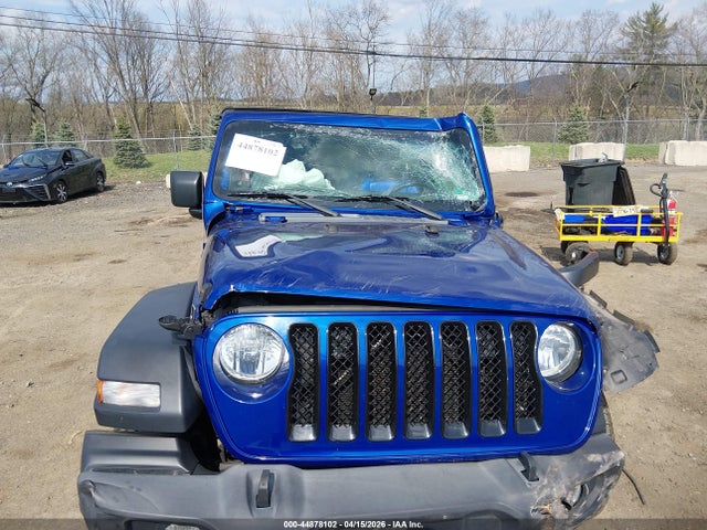 2018 Jeep Wrangler Unlimited Sport S 4x4 მანქანა იყიდება აუქციონზე, vin: 1C4HJXDGXJW279603, აუქციონის ნომერი: 44878102