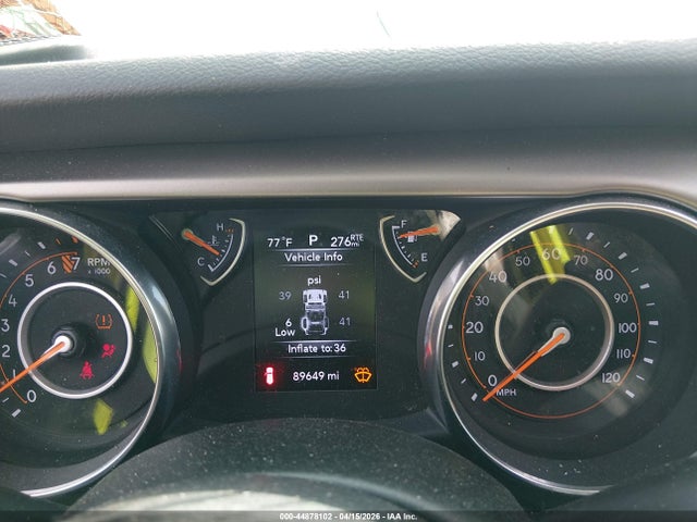 2018 Jeep Wrangler Unlimited Sport S 4x4 მანქანა იყიდება აუქციონზე, vin: 1C4HJXDGXJW279603, აუქციონის ნომერი: 44878102