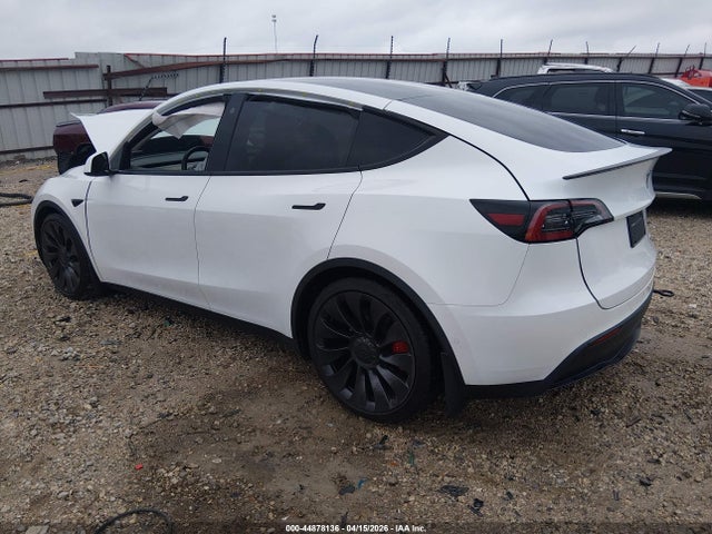 44878136 :رقم المزاد ، 7SAYGDEF6NF312175 vin ، 2022 Tesla Model Y Performance Dual Motor All-wheel Drive مزاد بيع