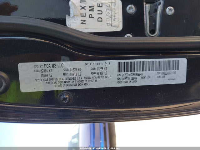 2015 CHRYSLER 300 2C3CCAAG1FH908648 Photo 8