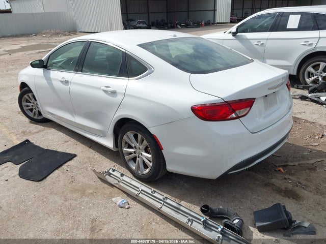 Продажа на аукционе авто 2016 Chrysler 200 Limited, vin: 1C3CCCAB5GN165209, номер лота: 44878178