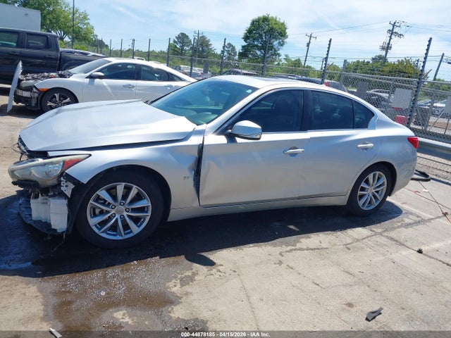 2014 Infiniti Q50 Premium მანქანა იყიდება აუქციონზე, vin: JN1BV7AP1EM693047, აუქციონის ნომერი: 44878185
