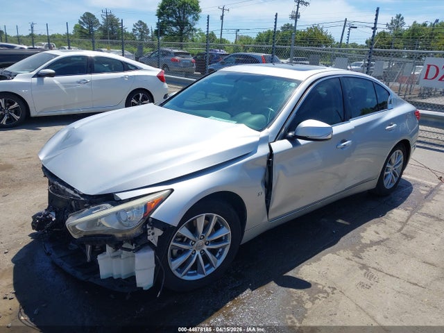 2014 Infiniti Q50 Premium მანქანა იყიდება აუქციონზე, vin: JN1BV7AP1EM693047, აუქციონის ნომერი: 44878185