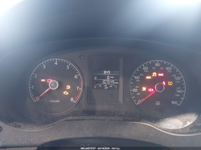 44878187 :رقم المزاد ، 3VW2K7AJ8DM274128 vin ، 2013 Volkswagen Jetta 2.0l S مزاد بيع