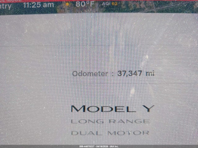 2023 Tesla Model Y Awd/long Range Dual Motor All-wheel Drive მანქანა იყიდება აუქციონზე, vin: 7SAYGDEE0PA116319, აუქციონის ნომერი: 44878227