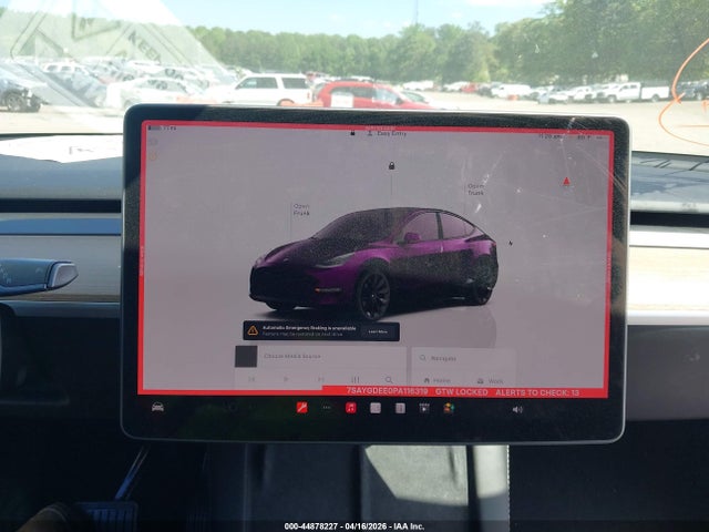 2023 Tesla Model Y Awd/long Range Dual Motor All-wheel Drive მანქანა იყიდება აუქციონზე, vin: 7SAYGDEE0PA116319, აუქციონის ნომერი: 44878227