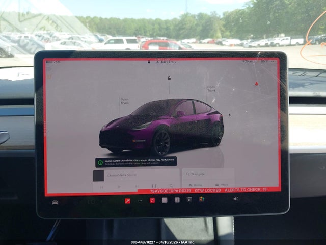 2023 Tesla Model Y Awd/long Range Dual Motor All-wheel Drive მანქანა იყიდება აუქციონზე, vin: 7SAYGDEE0PA116319, აუქციონის ნომერი: 44878227