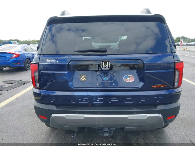 2026 Honda Passport Awd Trailsport/awd Trailsport Blackout მანქანა იყიდება აუქციონზე, vin: 5FNYF9H50TB008059, აუქციონის ნომერი: 44878233