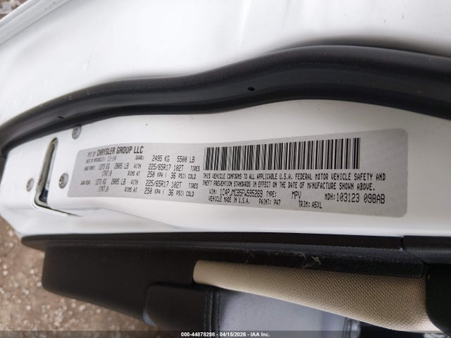 Aukcja sprzedaży 2015 Jeep Cherokee Latitude, vin: 1C4PJMCB5FW595269, numer aukcji: 44878298