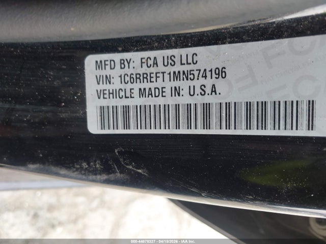 Продаж на аукціоні авто 2021 Ram 1500 Big Horn  4x2 5'7 Box, vin: 1C6RREFT1MN574196, номер лоту: 44878327