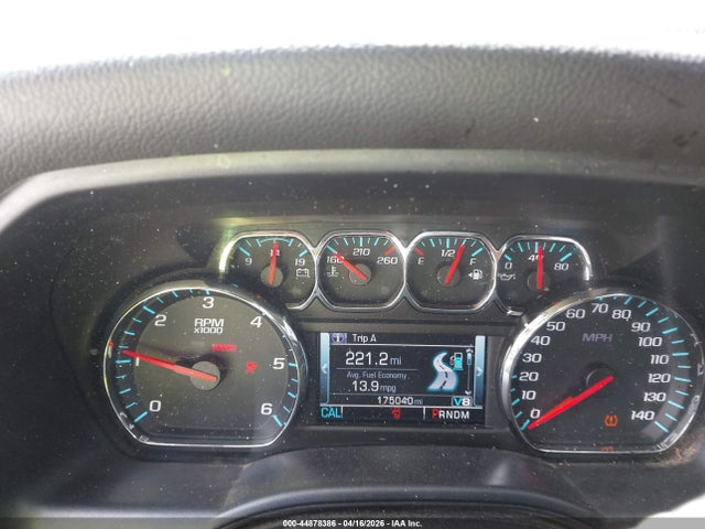 44878386 :رقم المزاد ، 1GCVKREC5FZ265203 vin ، 2015 Chevrolet Silverado 1500 1lt مزاد بيع