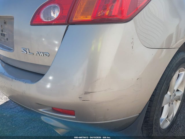 Aukcja sprzedaży 2009 Nissan Murano Sl, vin: JN8AZ18WX9W111761, numer aukcji: 44878413