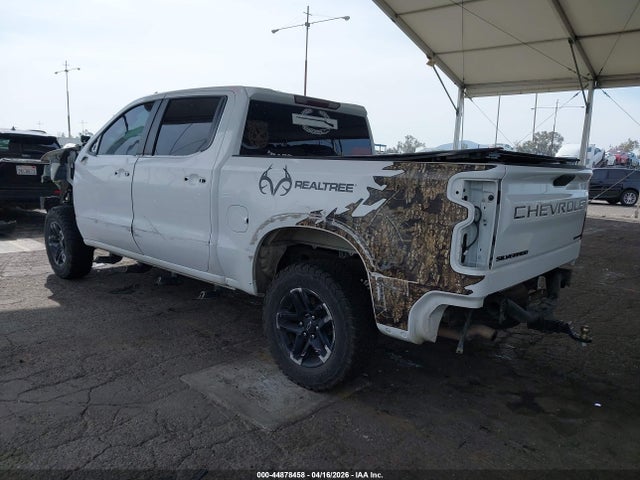 3GCPYCEF4MG402918 Chevrolet Silverado 1500 4wd Short Bed Custom Trail Boss