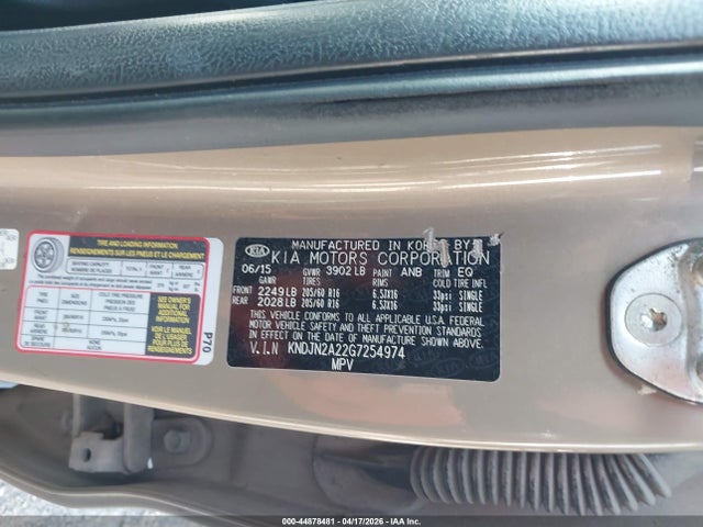 KIA Soul 2016 KNDJN2A22G7254974 Image 9