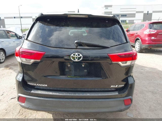 Продажа на аукционе авто 2018 Toyota Highlander Xle, vin: 5TDJZRFH0JS528390, номер лота: 44878561