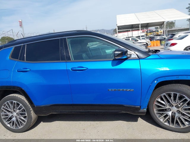 Aukcja sprzedaży 2022 Jeep Compass Limited 4x4, vin: 3C4NJDCB3NT114592, numer aukcji: 44878600