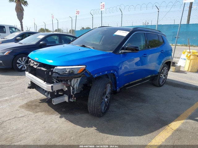 Aukcja sprzedaży 2022 Jeep Compass Limited 4x4, vin: 3C4NJDCB3NT114592, numer aukcji: 44878600