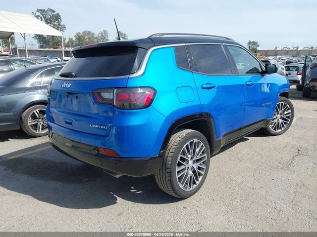 Aukcja sprzedaży 2022 Jeep Compass Limited 4x4, vin: 3C4NJDCB3NT114592, numer aukcji: 44878600