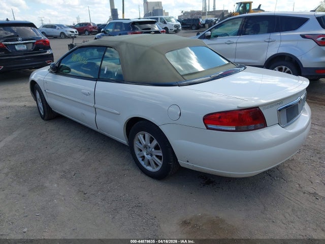 Продажа на аукционе авто 2002 Chrysler Sebring Gtc, vin: 1C3EL75R12N216608, номер лота: 44878635