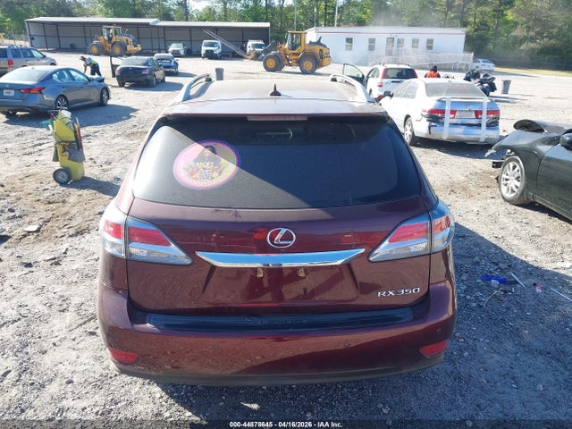44878645 :رقم المزاد ، 2T2ZK1BAXDC115953 vin ، 2013 Lexus Rx 350 مزاد بيع