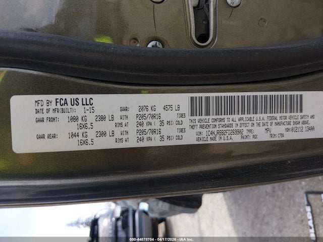 2015 JEEP PATRIOT 1C4NJRBB2FD269902 Photo 8