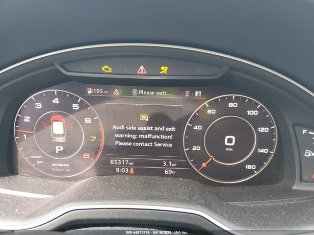 2019 Audi Q7 55 Premium მანქანა იყიდება აუქციონზე, vin: WA1LAAF70KD007699, აუქციონის ნომერი: 44878766
