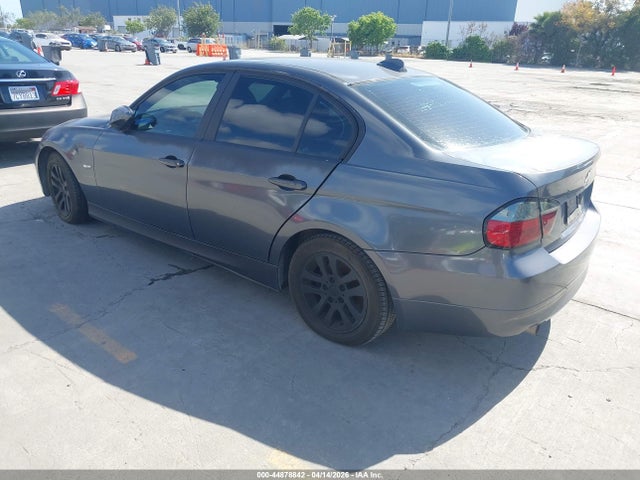 2007 Bmw 328i მანქანა იყიდება აუქციონზე, vin: WBAVA335X7PG51004, აუქციონის ნომერი: 44878842