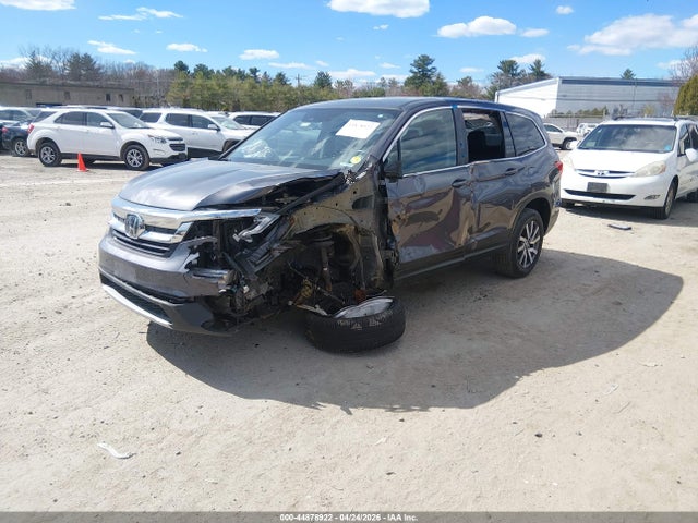 44878922 :رقم المزاد ، 5FNYF6H51MB057528 vin ، 2021 Honda Pilot Awd Ex-l مزاد بيع