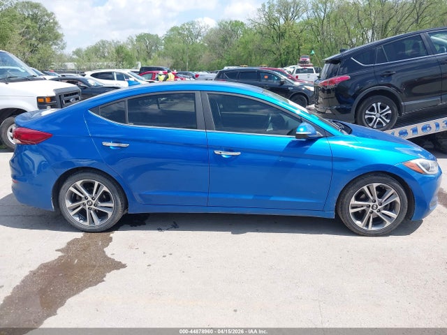 44878960 :رقم المزاد ، KMHD84LF5HU075424 vin ، 2017 Hyundai Elantra Limited مزاد بيع