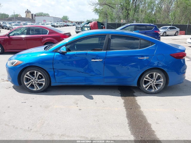 44878960 :رقم المزاد ، KMHD84LF5HU075424 vin ، 2017 Hyundai Elantra Limited مزاد بيع