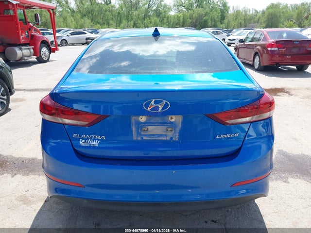 44878960 :رقم المزاد ، KMHD84LF5HU075424 vin ، 2017 Hyundai Elantra Limited مزاد بيع