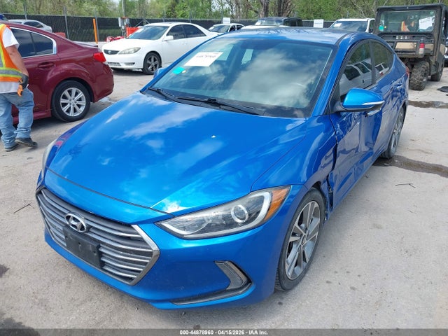 44878960 :رقم المزاد ، KMHD84LF5HU075424 vin ، 2017 Hyundai Elantra Limited مزاد بيع