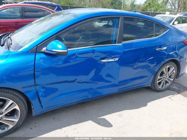 44878960 :رقم المزاد ، KMHD84LF5HU075424 vin ، 2017 Hyundai Elantra Limited مزاد بيع