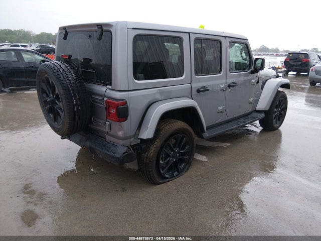2021 Jeep Wrangler 4xe Unlimited Sahara 4x4 მანქანა იყიდება აუქციონზე, vin: 1C4JJXP6XMW703015, აუქციონის ნომერი: 44878973